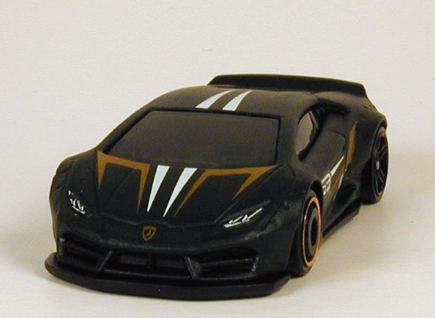 Hot Wheels 2026 #091/250, LB-WORKS Lamborghini Huracán Coupé, NEW/LOOSE, satin black