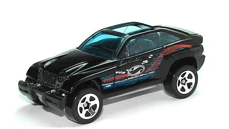 Hot Wheels 2000 #003, Jeepster, NEW/LOOSE, black
