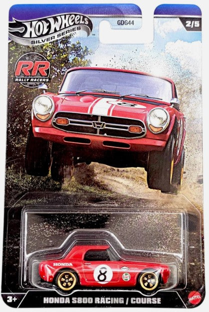 Hot Wheels 2026 Rally Racers 2/5, Honda S800 Racing, red