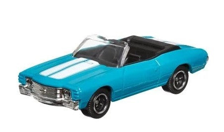 Matchbox 2024 Multipack Exclusive, 1971 Chevy Chevelle, NEW/LOOSE, turqoise