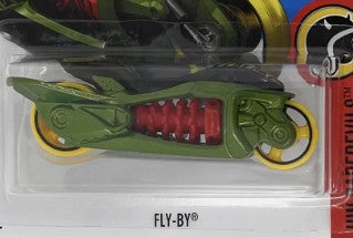 Hot Wheels 2017 #279/365, Fly-By, NEW/LOOSE, lime green
