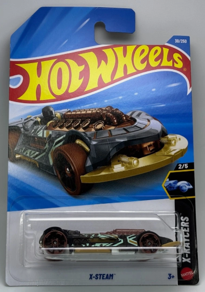 Hot Wheels 2026 #030/250 X-Steam, black/smoke