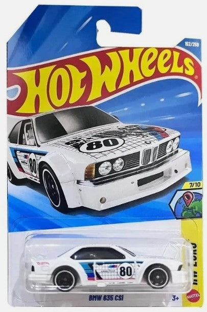 Hot Wheels 2026 #152/250, BMW 635 CSi, white