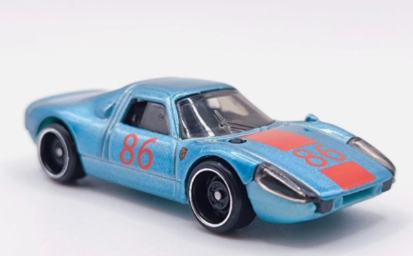 Hot Wheels 2026 Multipack Exclusive, Porsche 904 Carrera GTS, NEW/LOOSE, metalflake blue