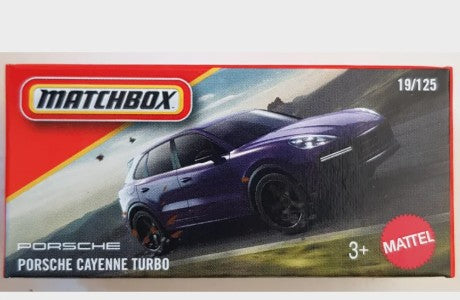Matchbox 2026 Power Grabs #019/125, Porsche Cayenne Turbo, purple