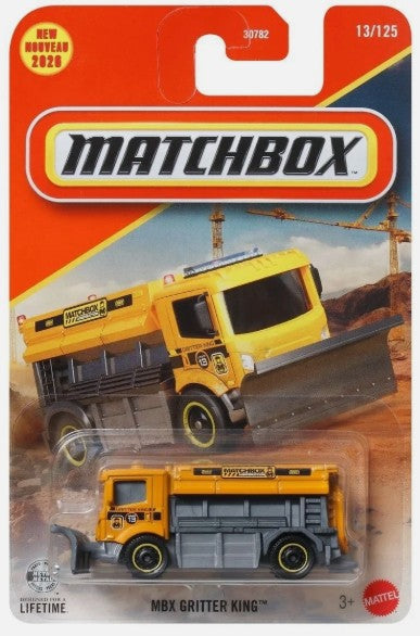 Matchbox 2026 #013/125, MBX Gritter King, yellow
