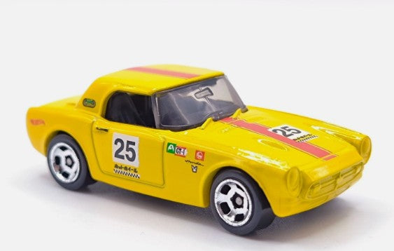 Hot Wheels 2024 #209/250 Honda S800 Racing, NEW/LOOSE, yellow