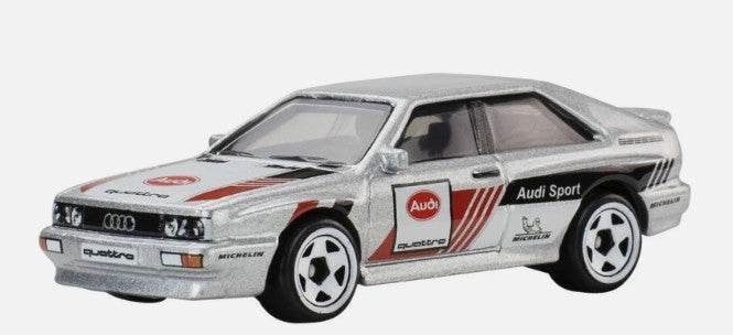 Hot Wheels 2026 Rally Racers 1/5, '87 Audi Quattro, NEW/LOOSE, silver