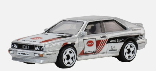 Hot Wheels 2026 Rally Racers 1/5, '87 Audi Quattro, NEW/LOOSE, silver