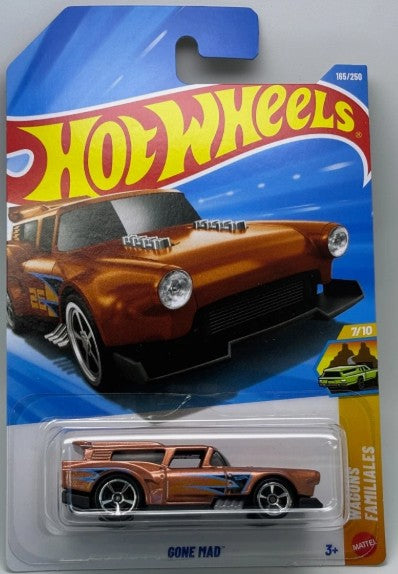 Hot Wheels 2026 #165/250, Gone Mad, metalflake burnt orange