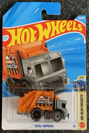 Hot Wheels 2026 #162/250 Total Disposal, TREASURE HUNT, grey
