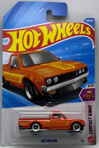Hot Wheels 2026 #128/250, Datsun 620, orange