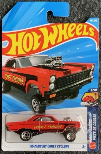 Hot Wheels 2026 #191/250, '65 Mercury Comet Cyclone, red