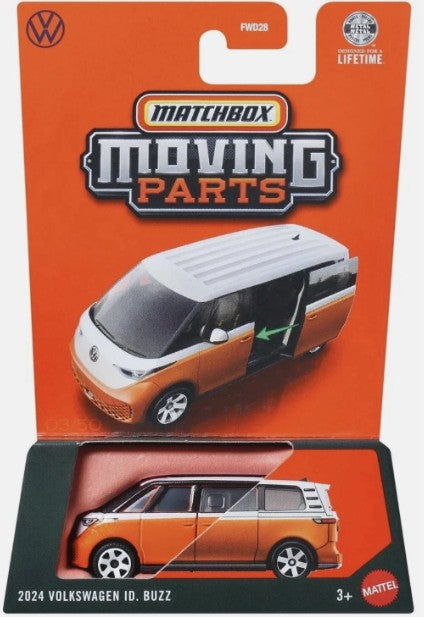 Matchbox 2026 Moving Parts, 2024 Volkswagen ID. Buzz, orange