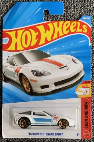Hot Wheels 2026 #189/250, '11 Corvette Grand Sport, white