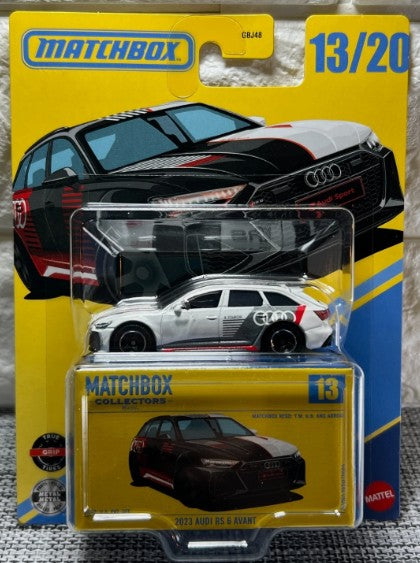 Matchbox 2026 Collectors 13/20, 2023 Audi RS 6 Avant, white