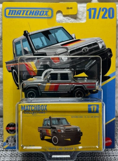 Matchbox 2026 Collectors 17/20, '17 Toyota Land Cruiser 78, grey