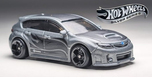 Hot Wheels 2026 Compact Kings 3/5, Subaru WRX STI, NEW/LOOSE, grey