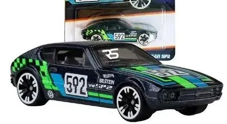 Hot Wheels 2026 Neon Speeders, Mix 1 6:8 Volkswagen SP2, NEW/LOOSE, black