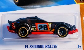Hot Wheels 2026 #145/250 El Segundo Rallye, NEW/LOOSE, black
