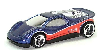 Hot Wheels 1998 #778, Speed Blaster, NEW/LOOSE, metalflake blue
