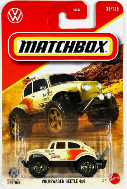 Matchbox 2026 #38/125, Volkswagen Beetle 4x4, cream