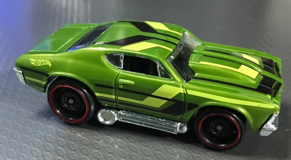 Hot Wheels 2020 #015/250, '69 Chevelle (Toon'd), NEW/LOOSE, metalflake green