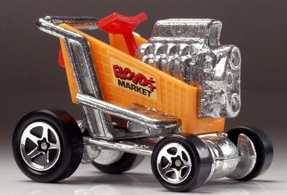 Hot Wheels 1999 #1067, Express Lane, NEW/LOOSE, neon orange