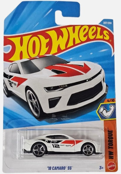Hot Wheels 2026 #207/250, '18 Camaro SS, white