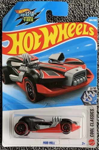 Hot Wheels 2026 #204/250, Mod Mill, satin black
