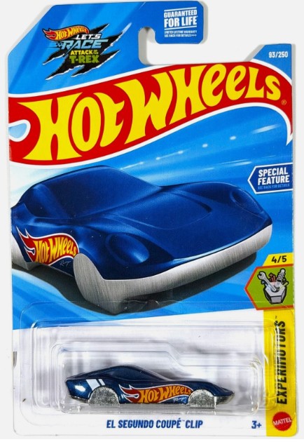 Hot Wheels 2026 #093/250 El Segundo Coupe Clip, HW racing blue
