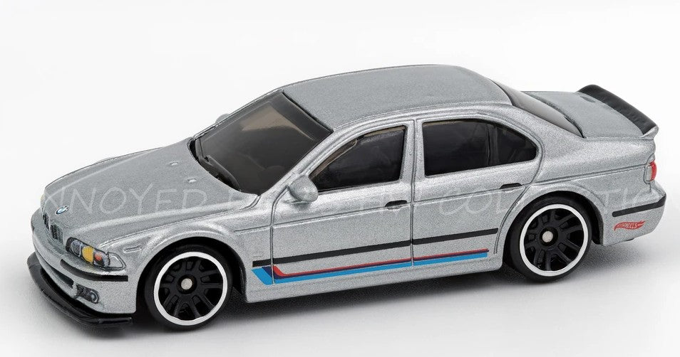 Hot Wheels 2025 BMW 5/5, 2001 BMW M5, NEW/LOOSE, titanium silver