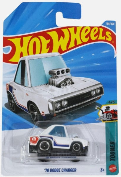 Hot Wheels 2026 #188/250, '70 Dodge Charger, white