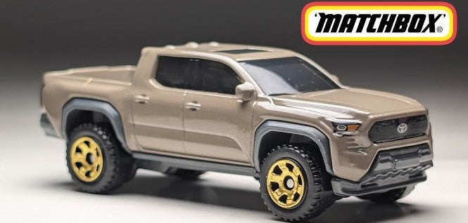 Matchbox 2026 #043/125, 2024 Toyota Tacoma, NEW/LOOSE, pale brown
