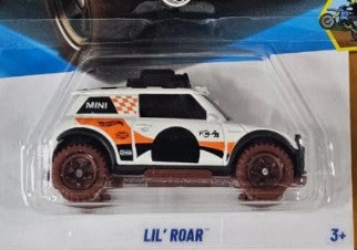 Hot Wheels 2026 #194/250, Lil' Roar, NEW/LOOSE, white