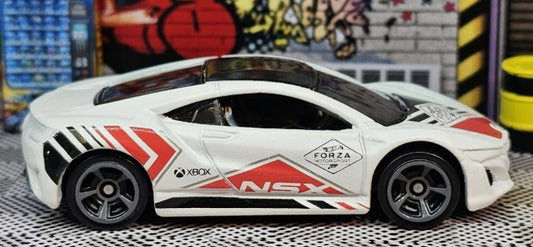 Hot Wheels 2020 Forza Motorsports 2/5, '17 Acura NSX, NEW/LOOSE, white