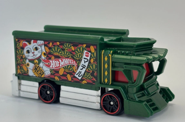 Hot Wheels 2026 #057/250 Raijin Express, NEW/LOOSE, green