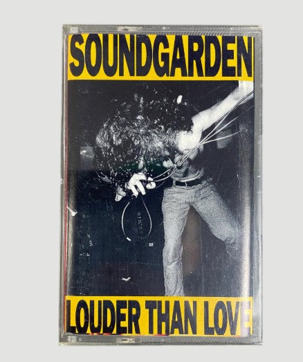 Soundgarden - Louder Than Love, cassette, chrome, A&M Records – CS 5252 - PREOWNED, Very Good