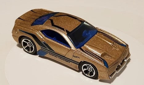 Hot Wheels 2017 Multipack Exclusive, Rapid Transit, NEW/LOOSE, metalflake gold