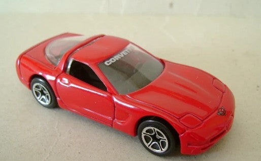 Matchbox 1997 #004/075, 1997 Corvette, NEW/LOOSE, red