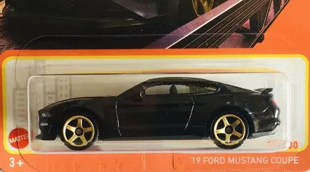 Matchbox 2024 #098/100, '19 Ford Mustang Coupe, NEW/LOOSE, black