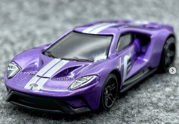 Hot Wheels 2025 Multipack Exclusive, '17 Ford GT, NEW/LOOSE, purple