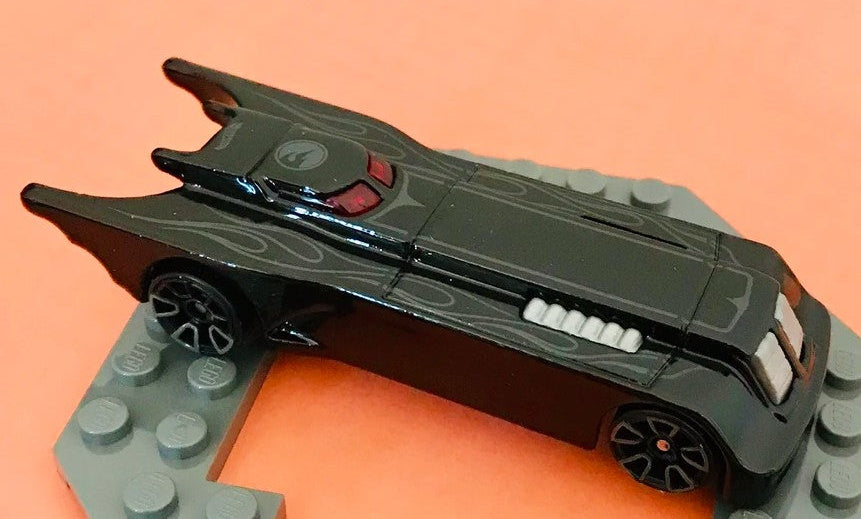 Hot Wheels 2026 #241/250, Batman: The Animated Series Batmobile, TREASURE HUNT, NEW/LOOSE, black