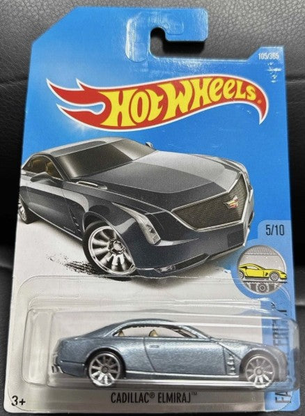 Hot Wheels 2017 #105/365, Cadillac Elmiraj, metalflake steel blue