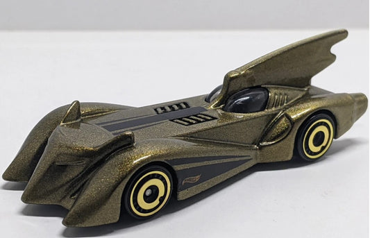 Hot Wheels 2023 #137/250, The Brave and the Bold Batmobile, NEW/LOOSE, metalflake bronze
