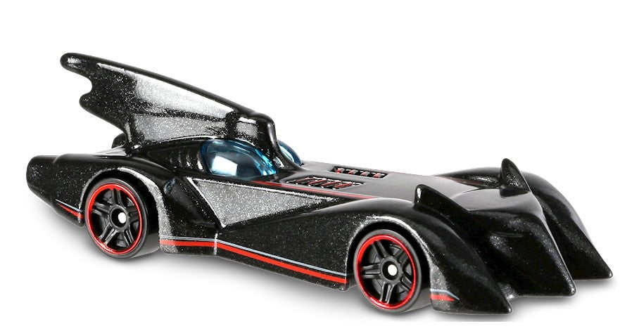 Hot Wheels 2017 #190/365, The Brave and the Bold Batmobile, NEW/LOOSE, metalflake black