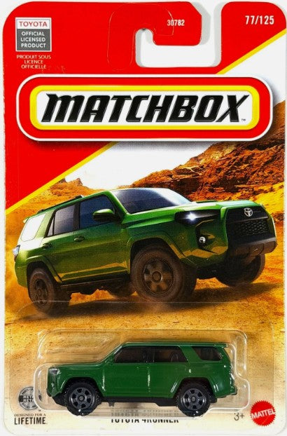 Matchbox 2026 #077/125, Toyota 4Runner, green