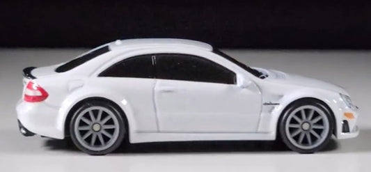Hot Wheels 2026 Premium Power Trip 3/5, 2008 Mercedes-Benz CLK 63 AMG Black Series, NEW/LOOSE, white