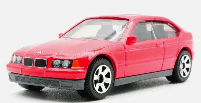 Matchbox 2025 #005/125 1995 BMW 318ti, NEW/LOOSE, red