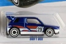 Hot Wheels 2026 #065/250 Drift Box, NEW/LOOSE, blue